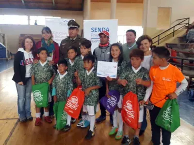 Promueven hábitos saludables en familias puertovarinas con Campeonato de Fútbol "Promesas del mañana"