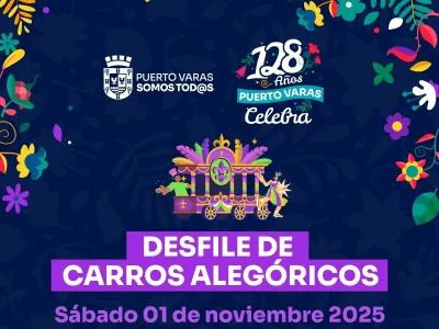 Puerto Varas celebra sus 128 años con Desfile de Carros Alegóricos