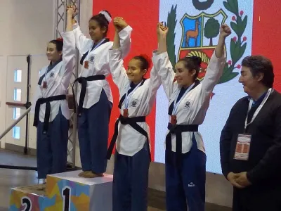 Puertovarina Milena Castro obtiene bronce en Open de la República Argentina de Taekwondo