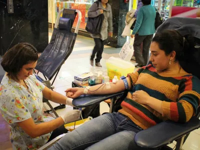 Realizarán colectas de sangre en el terminal de buses de Puerto Montt