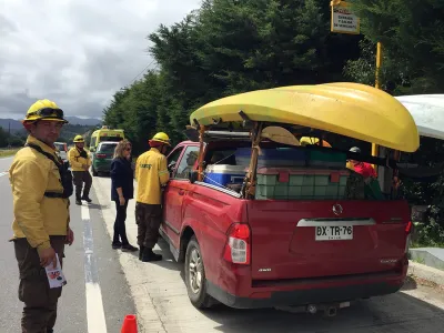 Refuerzan campaña de prevención de incendios forestales en Puerto Montt