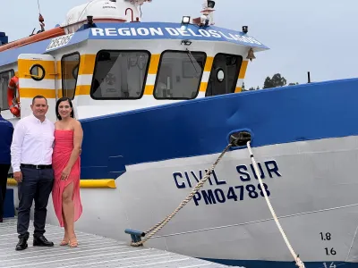 Registro Civil reinauguró oficina marítima, lancha “CivilSur” con matrimonios y AUC