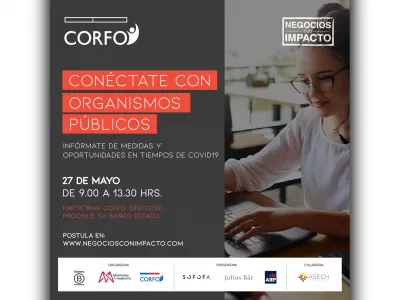 Se abren postulaciones para participar en la primera Rueda de Negocios con Impacto 100% virtual en Chile