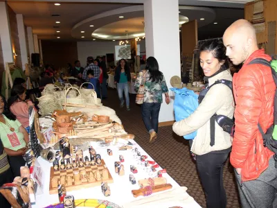 Se está realizando Expo Artesanía Williche 2018 en Hotel Bellavista hasta el domingo 18 de febrero