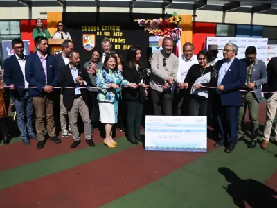 Se inauguró remodelación de Escuela Arturo Alessandri Palma en Frutillar