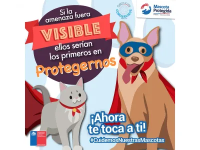 Se lanzó Campaña #CuidemosNuestrasMascotas