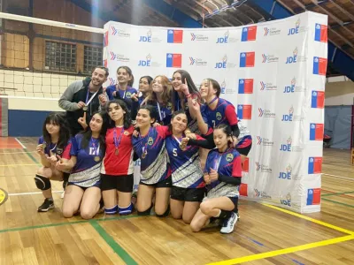 Selección de Vóleibol Damas del Colegio Germania clasificó para competir en el Campeonato Regional de Vóleibol de los Juegos Deportivos Escolares