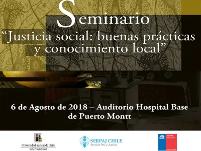Seminario “Justicia social: buenas prácticas y conocimiento local”