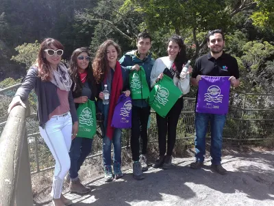 SENDA Los Lagos promovió campaña "Verano libre de drogas" en alrededores del Lago Llanquihue