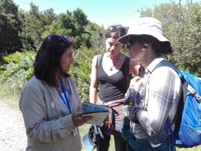 Seremi de Salud fiscaliza en Chiloé campings y cabañas para un verano seguro
