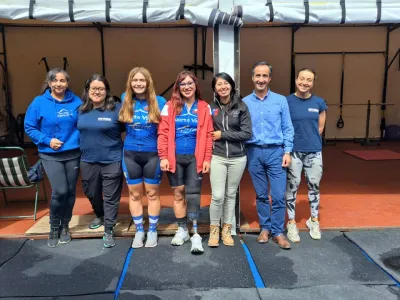 Seremi del Deporte compartió con deportistas de paraciclismo en Puerto Varas