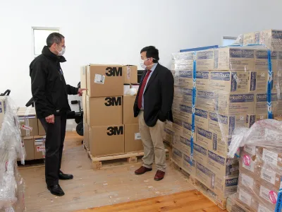 Servicio de Salud constata disponibilidad de elementos de protección personal