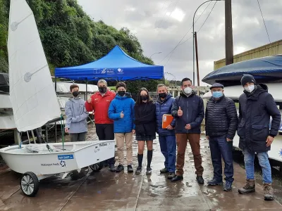 Subsecretario del Deporte entregó implementación a Equipo “Promesas Chile” de Puerto Varas 