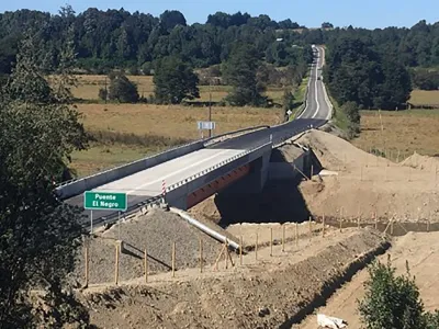Terminado Puente “El Negro” en Camino Las Lomas que une Puerto Varas -Aeropuerto