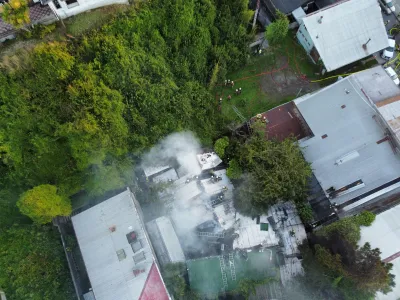 Un nuevo incendio afectó al centro de Puerto Varas:  Restaurant Las Buenas Brasas