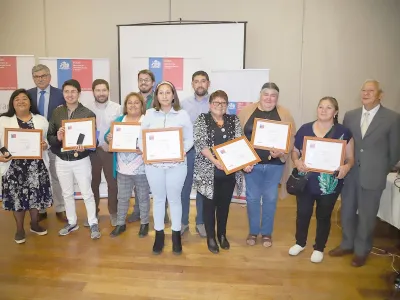 Usuarios de la provincia de Llanquihue fueron certificados por FOSIS
