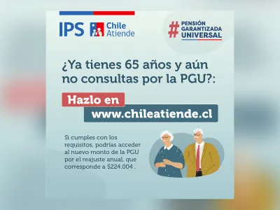 ¿Ya tienes 65 años y aún no consultas por la PGU?  Si cumples con los requisitos, podrías acceder a este beneficio